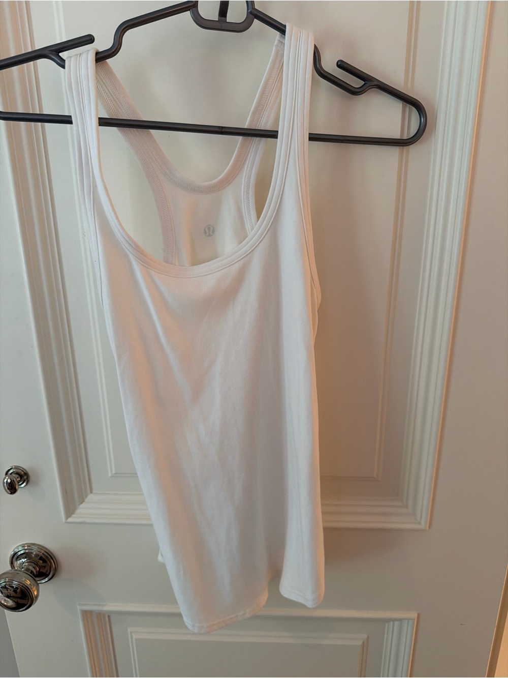 lululemon athletica White Racerback Tank Top